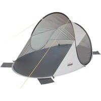 Strandmuschel Calobra 80, Zelt aluminium/grau, Pop-Up Zelt