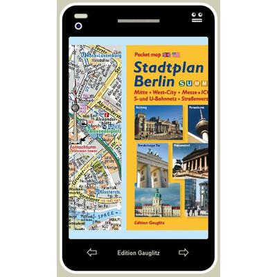 Stadtplan Berlin (Handy-Look), Sonstige von , Edition Gauglitz, 978-3-933502-50-6