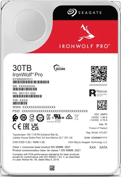 Seagate IronWolf Pro 30TB