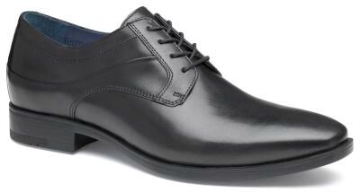 Johnston & Murphy Gibbons Plain Toe - Mens 9 Black Oxford Shoes Medium