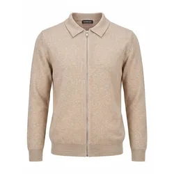 Polo-Strickjacke Louis Sayn beige, 54