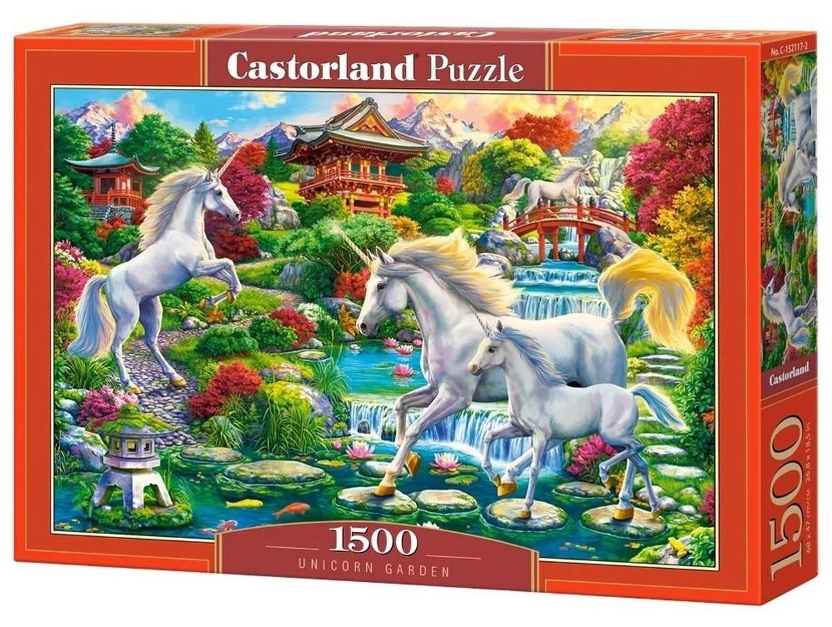 Castorland Puzzel Eenhoornentuin 1500 stukjes