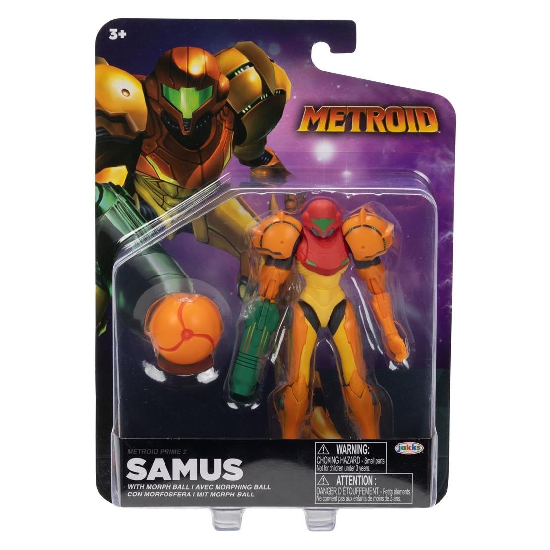 Jakks Pacific 4" Figur Samus (EN/FR/DE (EN/FR/DE/SP + 11L LEGAL) (0192995413863)