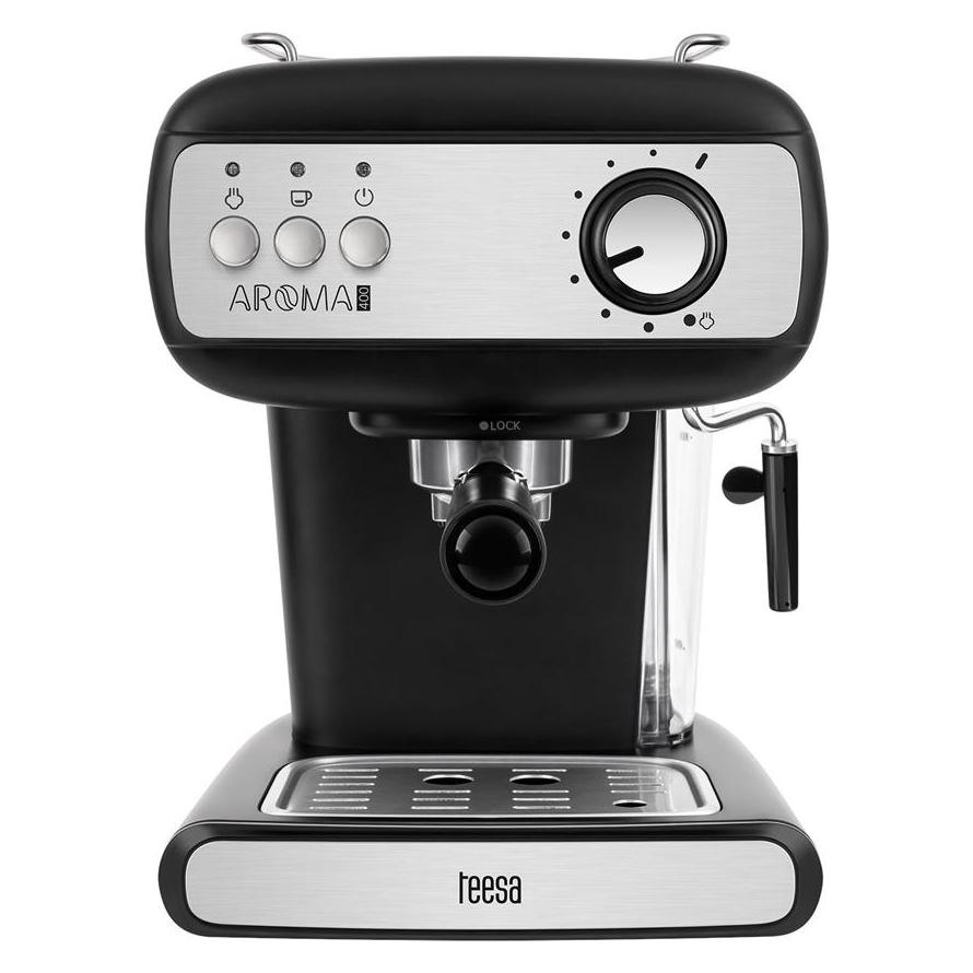 Teesa TSA4009 - Espressomachine AROMA 400, melkopschuimer, 850 Watt (TSA4009)