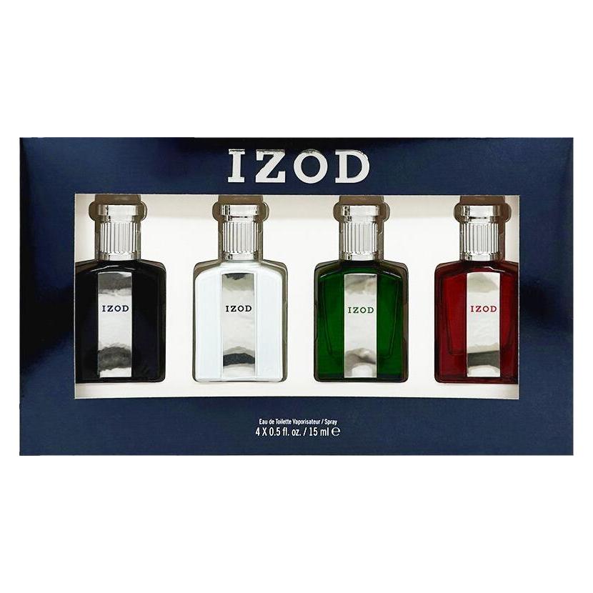Izod Gift Set 15ml Blue EDT + 15ml Red EDT + 15ml White EDT + 15ml Green EDT (Parfum Set) (67056183)