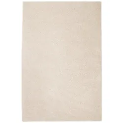 Karat Shaggy Hochflor Teppich   Creme