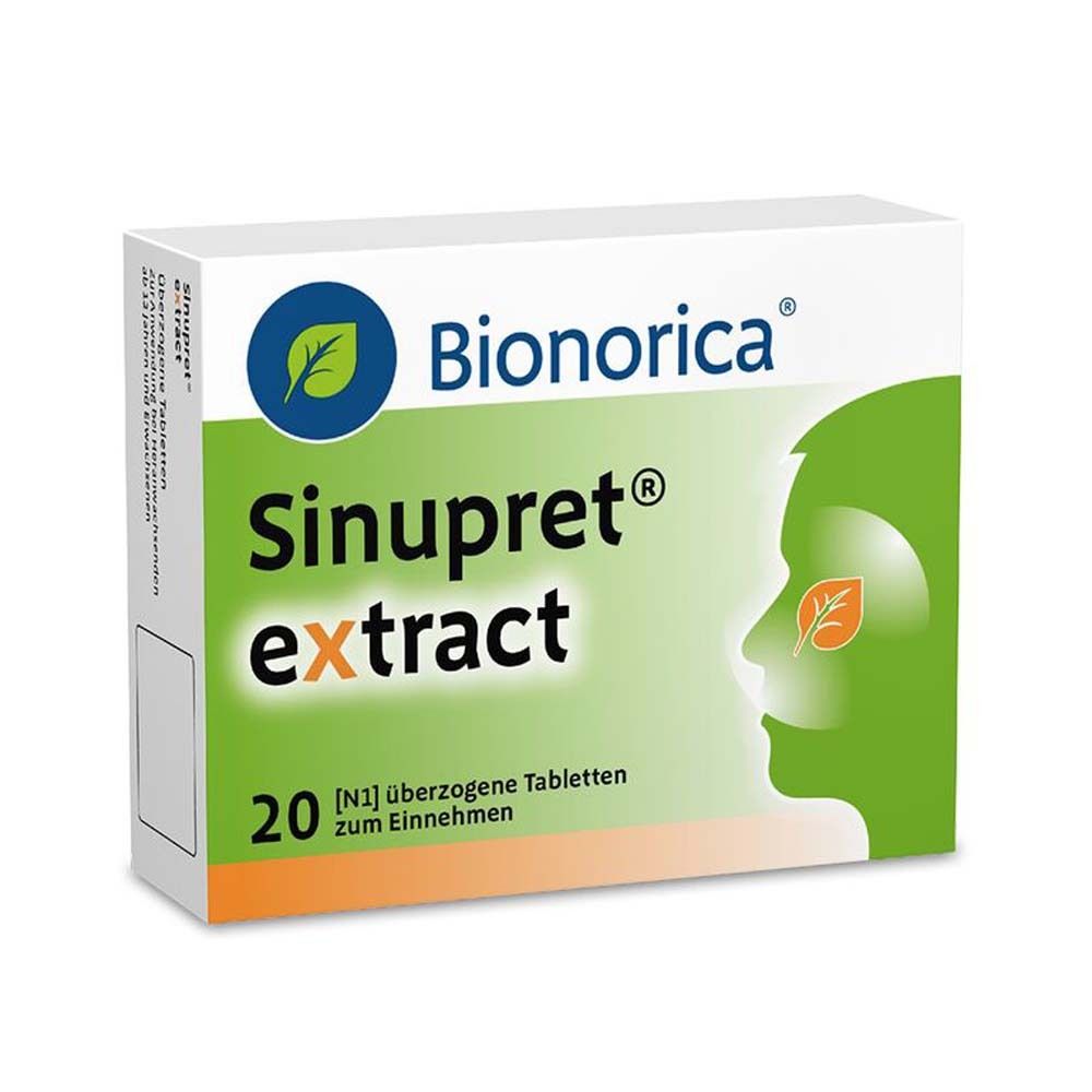 Sinupret extract überzogene Tabletten 20 St Überzogene