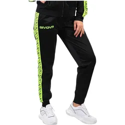 Givova, Unisex, Sporthose, Trikotband Jogginghose (XXL), Schwarz, Gelb