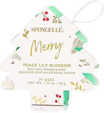 Spongelle Spongellé Peace Lily Blossom Body Wash Infused Buffer, Merry 50g