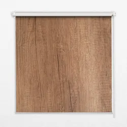 INNENROLLO - Fensterrollo - Rollo - 130x140 cm - Holz
