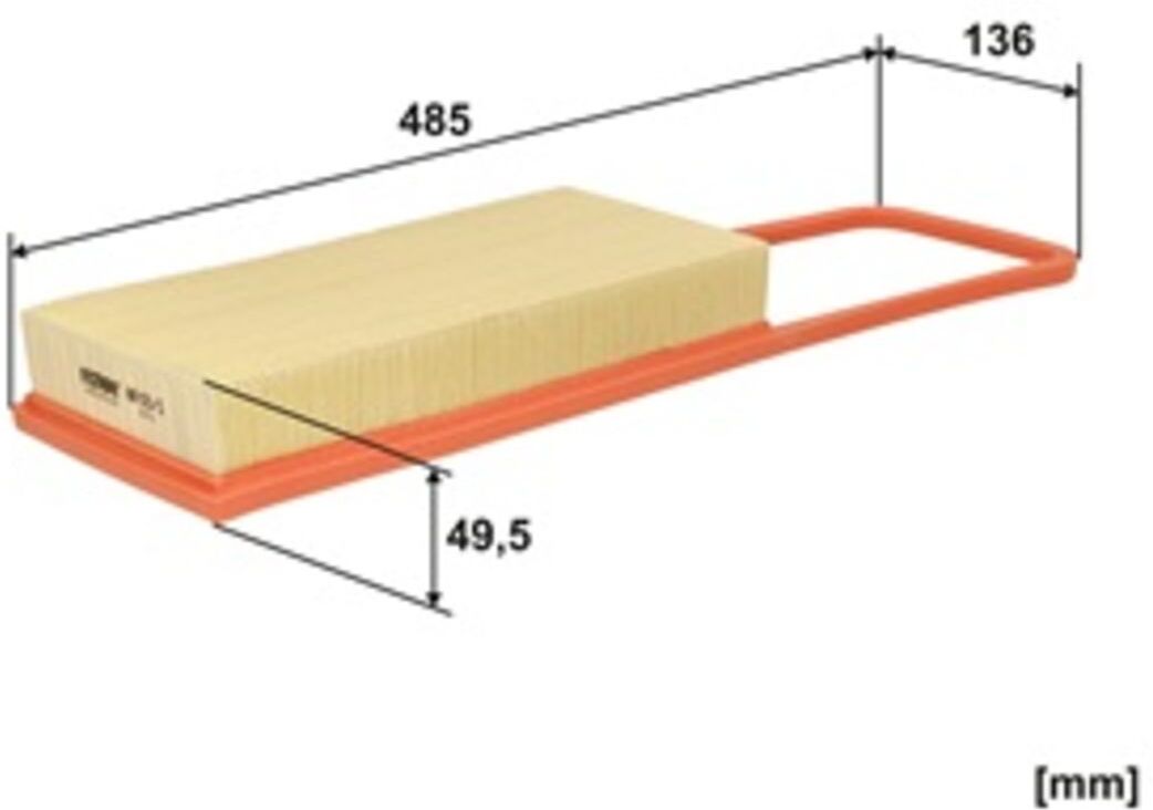 Luftfilter FILTRON AP 031/3
