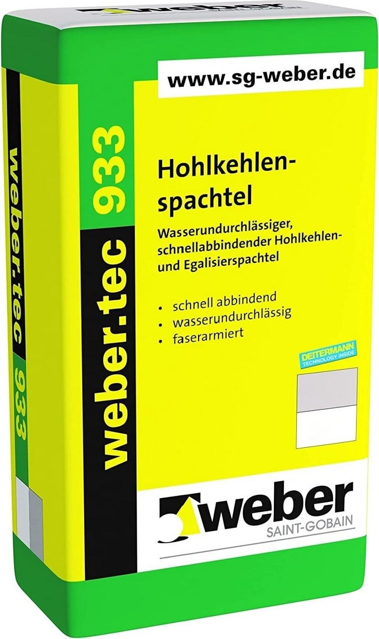 weber.tec 933 vulmiddel voor holle plekken, 25 kg