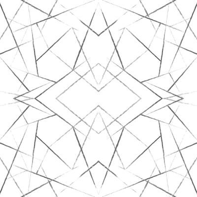 York Wallcoverings Geo Diamond Black Wallpaper