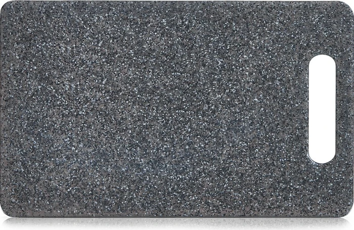 Zeller Schneidebrett Granitoptik anthrazit 15,0 x 25,0 cm