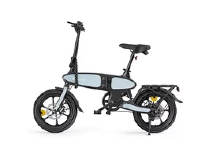 E-bike DYU C2 36V15AH Elektrische fiets met uitneembare accu, 16 inch banden, modieuze uitvoering, stadsfiets voor volwassenen