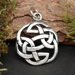 Drachensilber Keltischer Knoten Schmuck 925 Silber Anhänger 925/000 - Silber