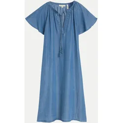 dress feminine denim look Blau 40