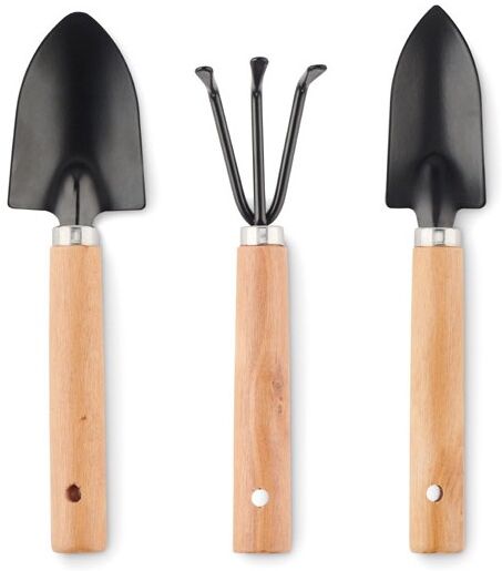 Ensemble Pratique d'Outils de Jardinage Personnalisés GRASS noir
