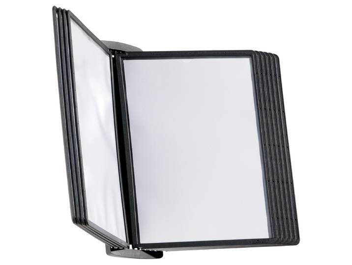 Durable Support mural de présentation A4 Sherpa Style Wall - Noir