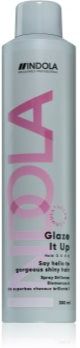 Indola Glaze It Up spray capilar para brilho radiante 300 ml. Glaze It Up