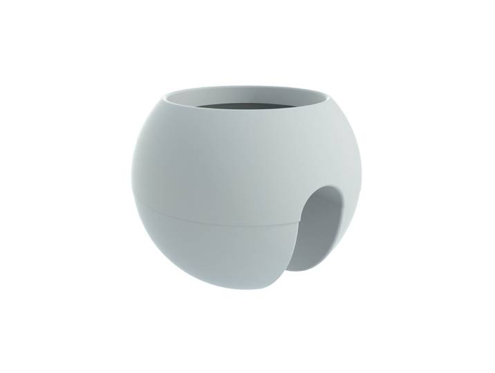 Balkonblumentopf Bloomball Weiss Ø 30 cm rephorm