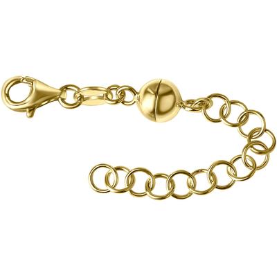 Kettenverlängerung FIRETTI "Schmuck Geschenk, Verlängerung für Halskette, Silber 925", gold (gelbgoldfarben), Schmuck-Wechselteile, DamenB:6mm L:7cm, Silber, B:6mm L:7cm