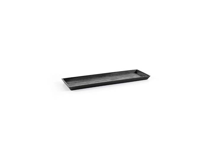 Blumentopfuntersetzer ECOPOTS Rectangular , grau, B:67,5cm H:2,5cm T:22,5cm, Kunststoff, Untersetzer, Blumentopfuntersetzer