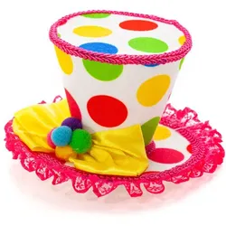 Mini-Zylinder "Punkte-Clown"