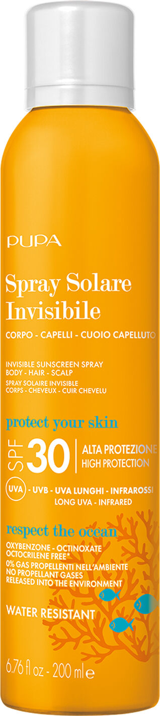 PUPA Invisible Sunscreen Spray SPF30 200ml