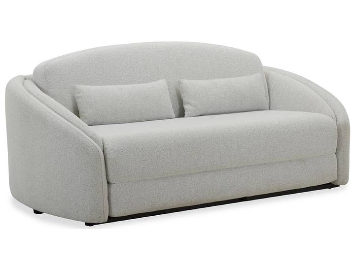 Bettsofa WUBAO Stoff hellgrau