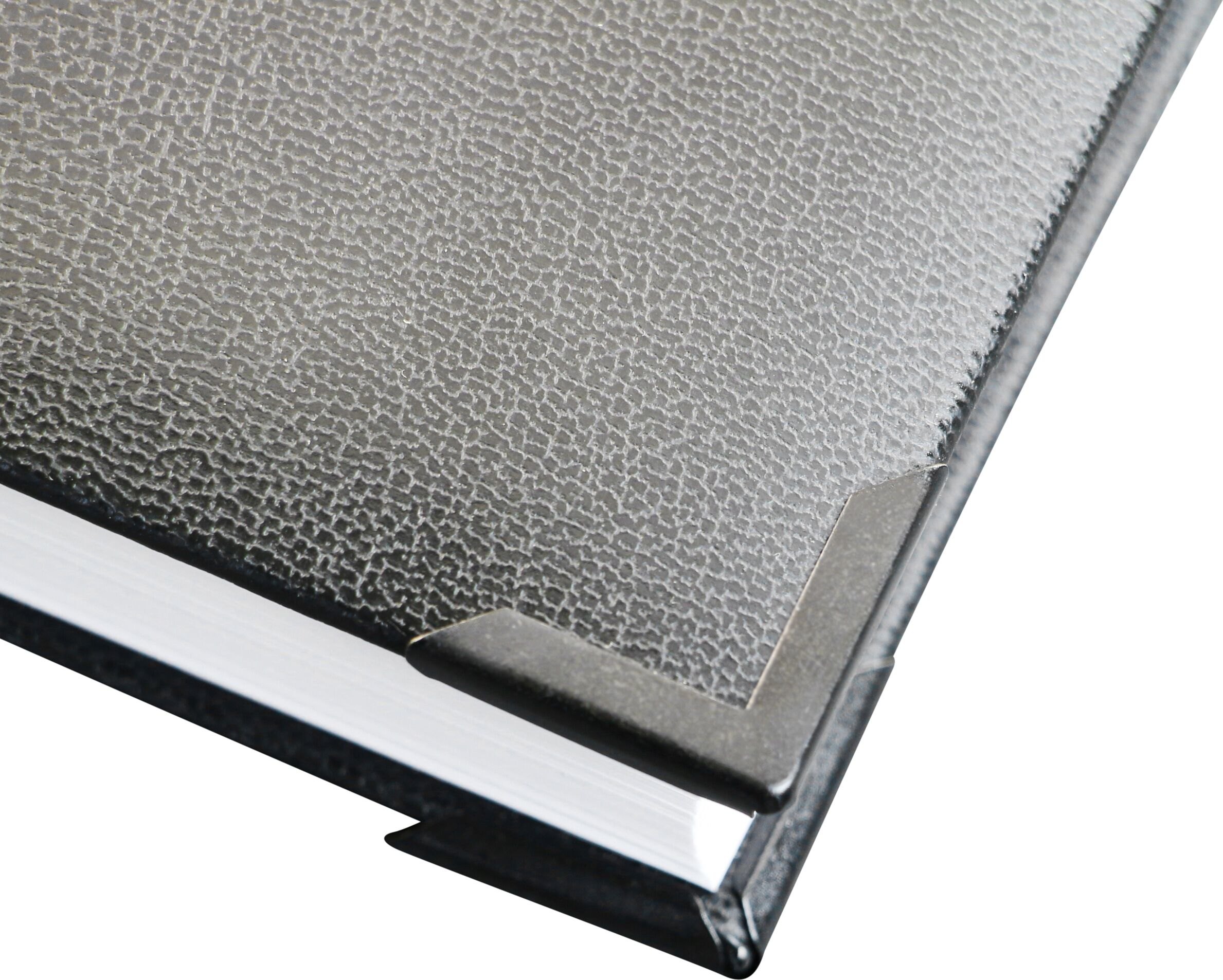 SPRINTIS 100 Unità - Angoli per libri Metallo verniciato nero   PS 22 - 22 x 22 mm