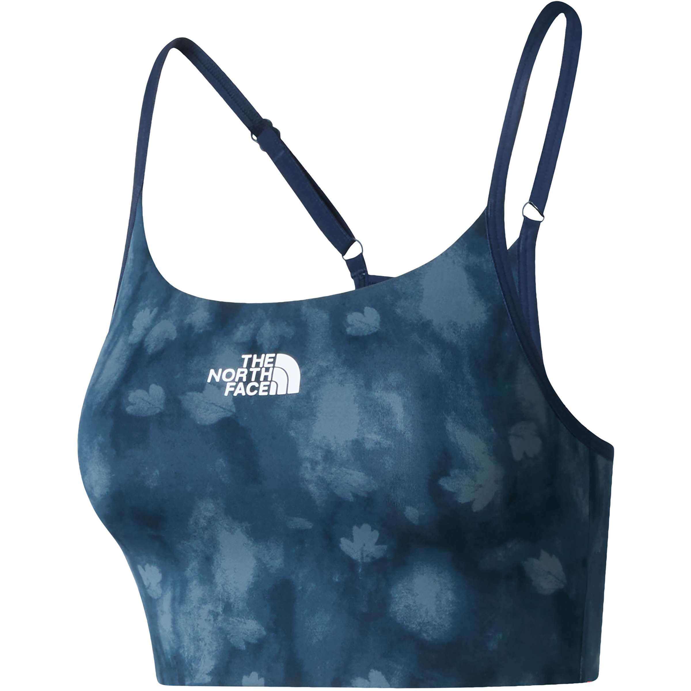 The North Face Flex Print Sport BH Damen Sport-BHs blau Größe XS Trekking Elastisch