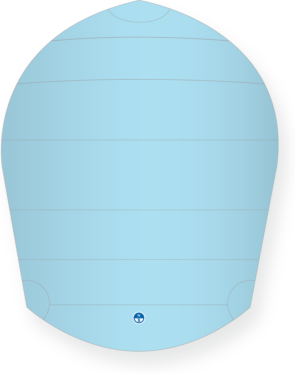 North Sails 470 V2 SPINNAKER Light Blue