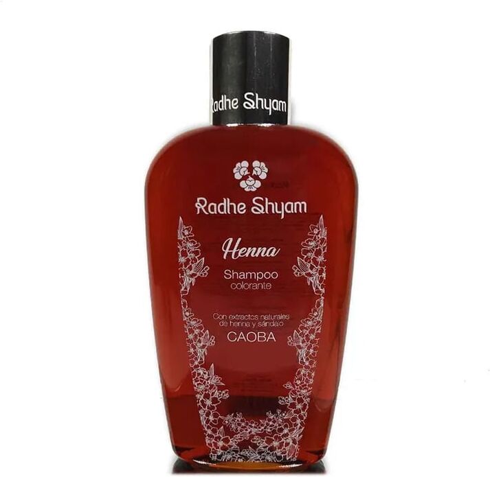 Radhe Shyam Champô Coloração Mogno Henna 250 ml