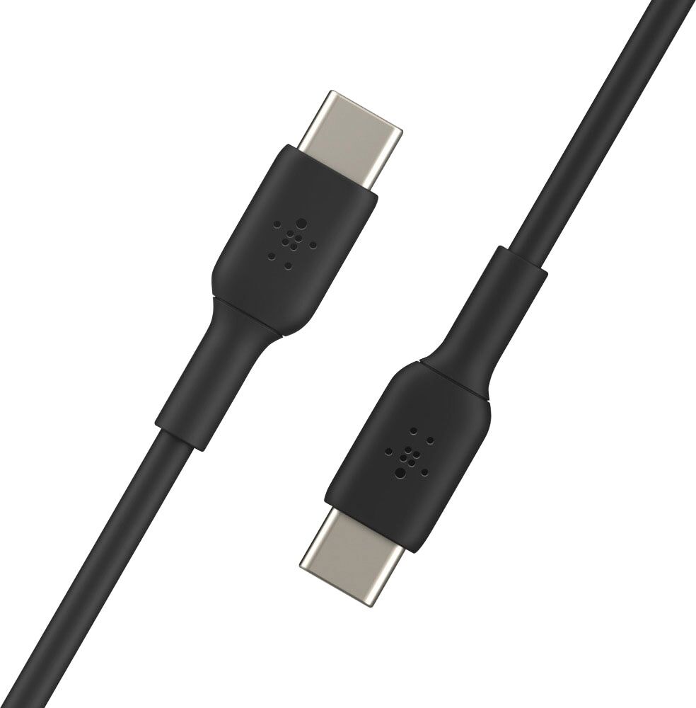 Belkin Smartphone-Kabel "USB-C/USB-C Kabel PVC, 1m", schwarz, 100cmcm, Kabel, Smartphone-Kabel