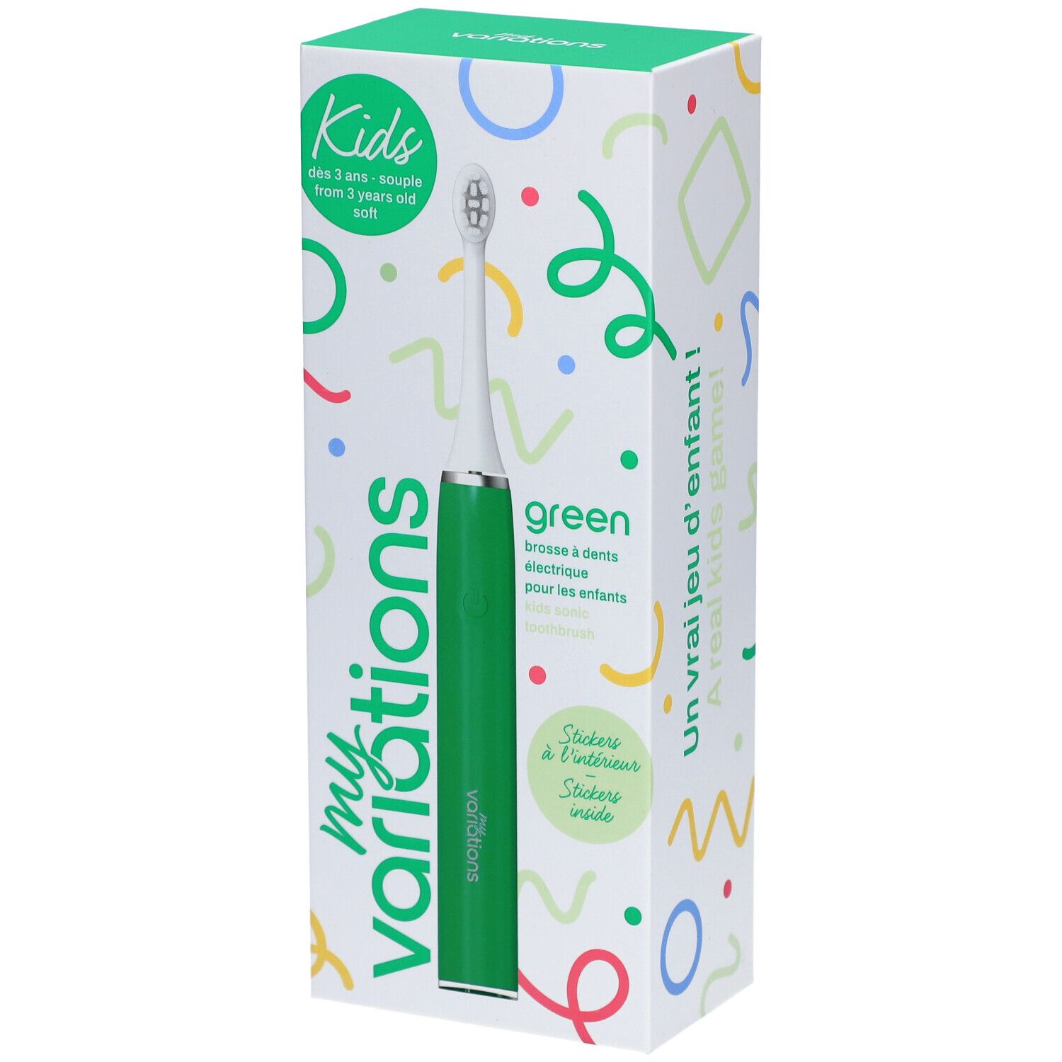MyVariations Elektrische tandenborstel - Kids Sonic Green 1 St Zahnbürste