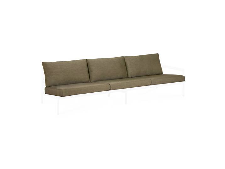 Ethnicraft Jack Outdoor Sofa 3-Sitzer Kissen Set