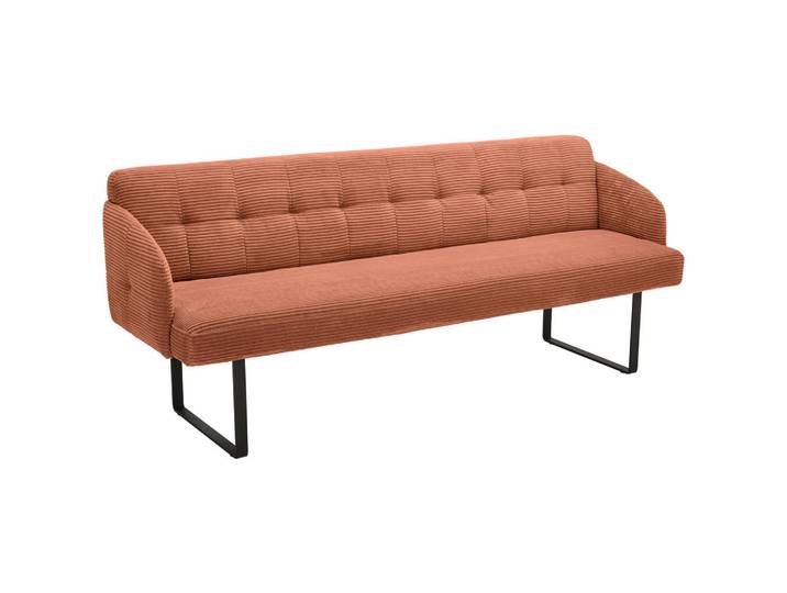 Musterring Sitzbank, Aprikose, Metall, 2,5-Sitzer, 217x85x69 cm, Esszimmer, Bänke, Sitzbänke