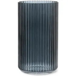 Lyngby, Vase, Glasvase petrol