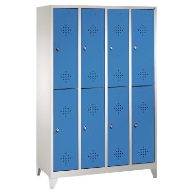 C+P Doppelspind 831040S10012 Füße 8Fächer B1190mm lgr/lbl