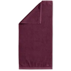 Vossen Handtuch High Line 50 x 100 cm Baumwolle Berry