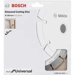 Bosch Diamant-Trennscheibe Eco for Universal 180x22,23mm 7mm Segment