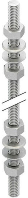 Niedax Tige filetée M 8/1000 (M 8/1000)