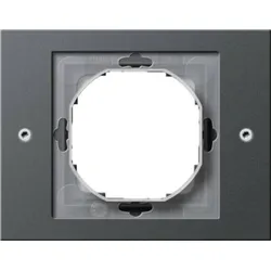 Gira Abdeckrahmen 1-fach anthrazit TX44 021167