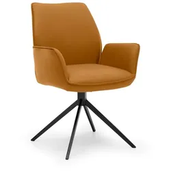 Musterring Stuhl Tiama Leder Curcuma
