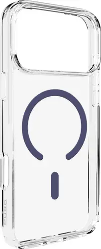 Puro Cover Apple iPhone 17 Pro Transparent, Blau MagSafe kompatibel PUIPC17P63LITEMDKBL