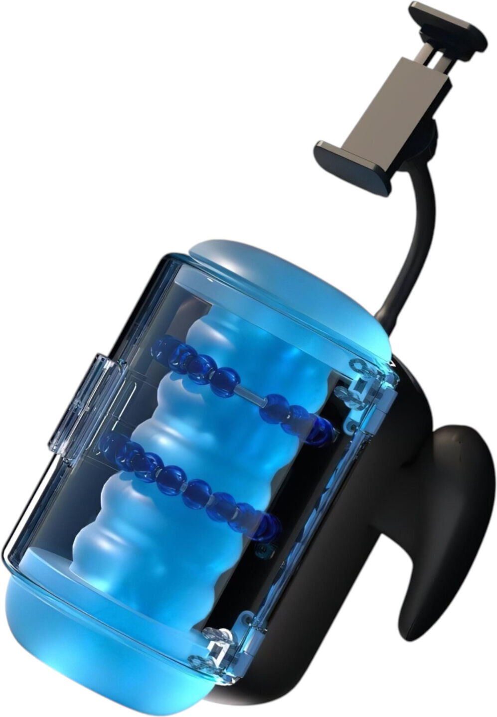 BLOWCAST Wingman Plus - Automatic Gamer Masturbator (Blue)