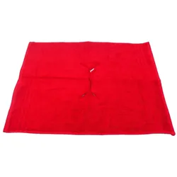 Sensepura Nasenschlitztuch 50x60 cm 500g/m2 rot mit Bestickung