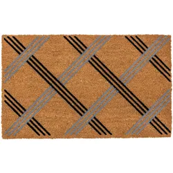 Astra Fußmatte Coco Design D. 05 Karo 45x75 cm
