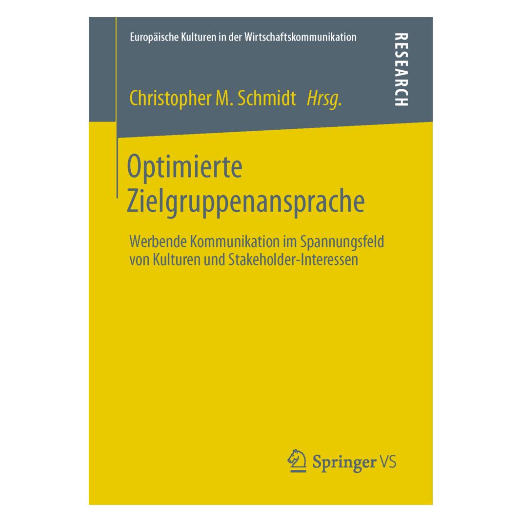 VS Optimierte Zielgruppenansprache (Deutsch, Softcover, Christopher M. Schmidt) (55509514)